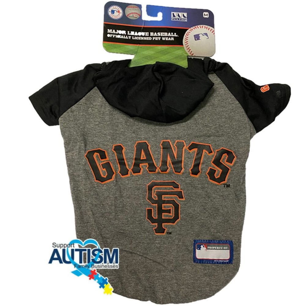 MLB San Francisco Giants Pet Dog Cat Hoodie Medium